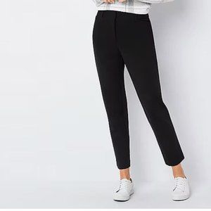 Liz Claiborne Emma Classic Black Ankle Pants